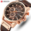 Thumbnail: Top Brand Luxury Chronograph Quartz Watch Men Sports Watches Military Army Male 