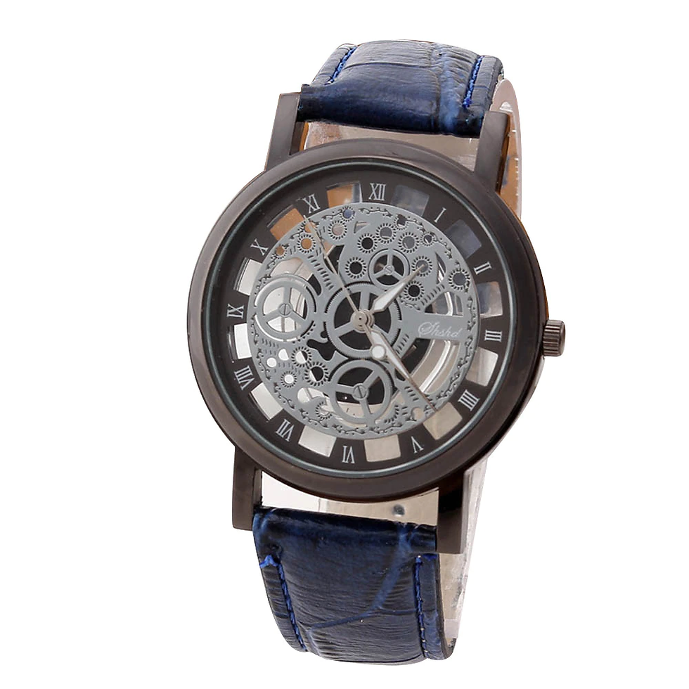 Miniatura: relogios masculino Business Watch For Men PU Leather Band Analog Alloy Quartz