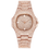 Thumbnail: HIP HOP Gold Watch Men Diamond Men Watches Top Brand Luxury Iced Out Male Quartz