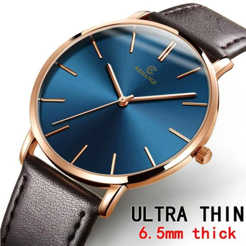 Thumbnail: Relogio Masculino Mens Watches Top Brand Luxury Ultra-thin Watch Men Watch Men's