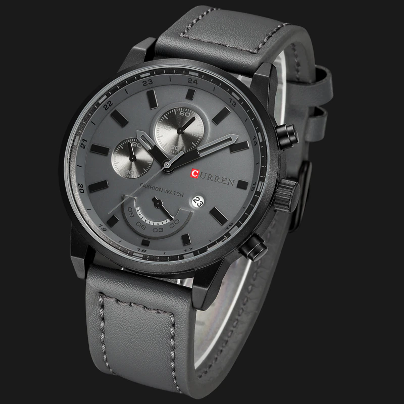 Thumbnail: CURREN Men's Casual Sport Quartz Watch Mens Watches Top Brand Luxury