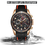 Thumbnail: LIGE Fashion Mens Watches Top Luxury Brand Men Unique Sports Watch Men's Quartz 