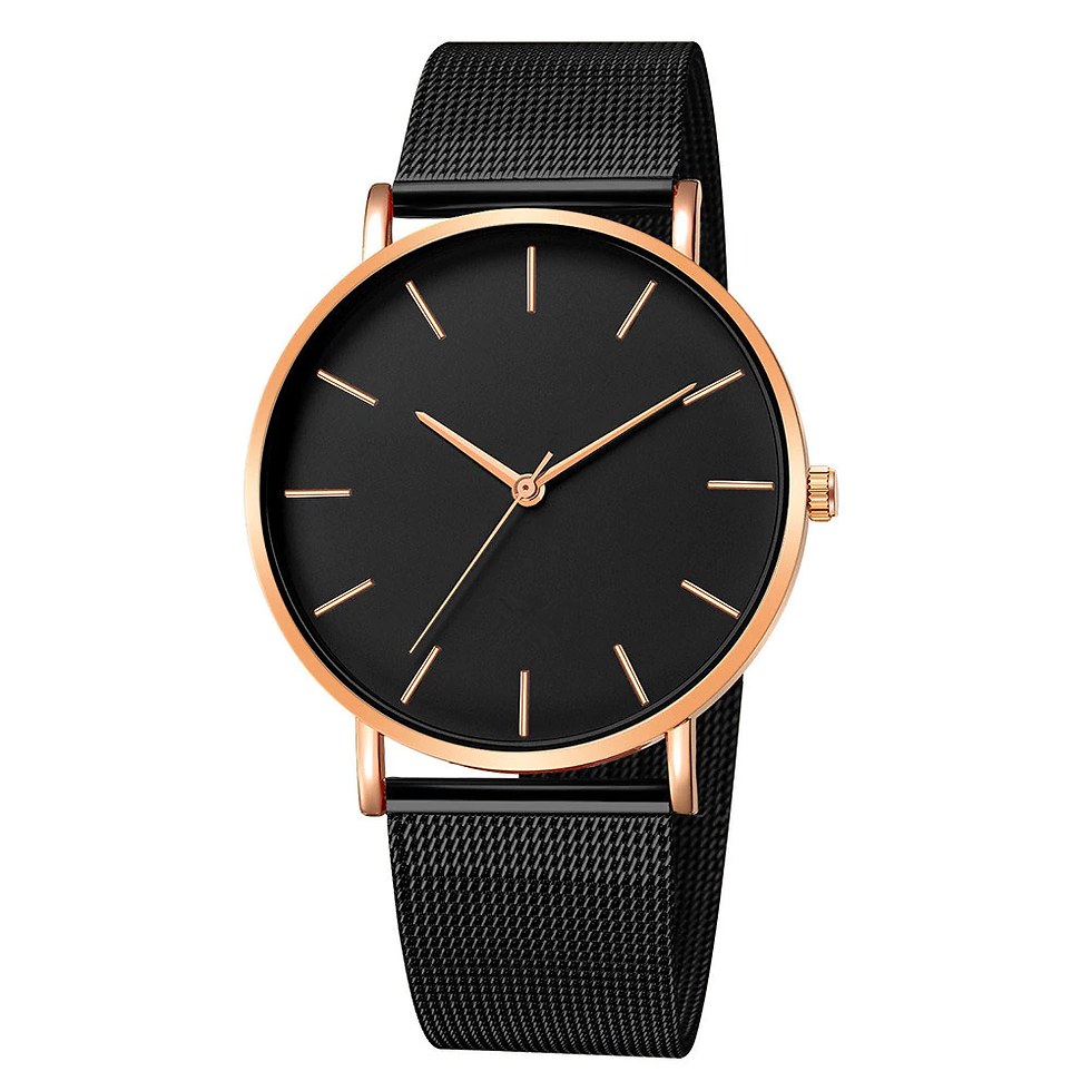 Miniatura: Women Watch Rose Gold Montre Femme 2021 Women's Mesh Belt ultra-thin Fashion