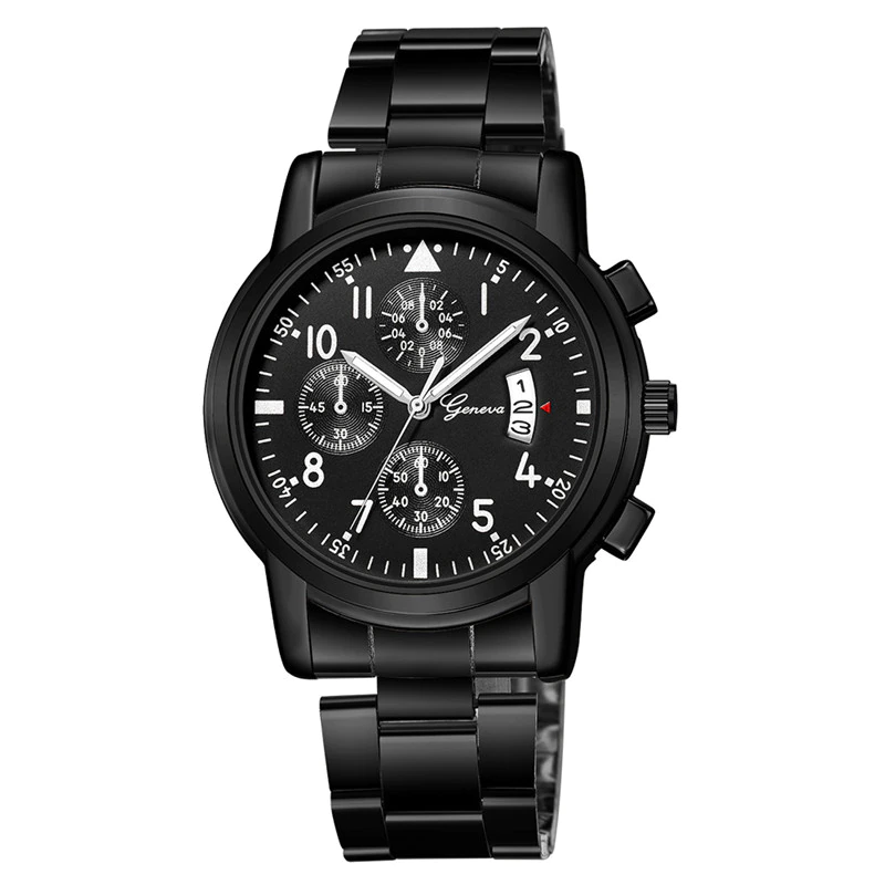 Thumbnail: 2019 New Luxury Fashion Watches man Fashion Military Stainless Steel Date Sport 