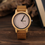 Thumbnail: BOBO BIRD Causal Bamboo Watches for Men and Women Bright Silicon Band montre