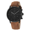 Thumbnail: 2021 Relogio Masculino Watches Men Fashion Sport Stainless Steel Case Leather