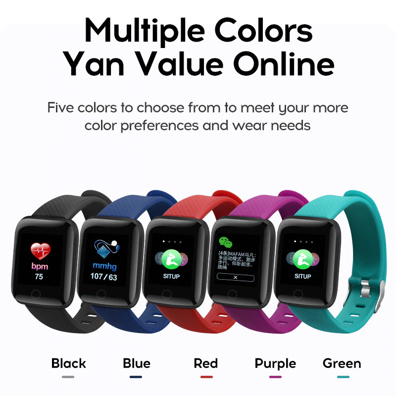 थंबनेल: 2022 New Stylish D13 Smart Watches Electronic Sports Smartwatch Fitness Tracker 