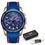 Thumbnail: LIGE Fashion Mens Watches Top Luxury Brand Men Unique Sports Watch Men's Quartz 