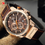 Thumbnail: Top Brand Luxury Chronograph Quartz Watch Men Sports Watches Military Army Male 