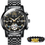 Thumbnail: OLEVS Mechanical Men Watches Automatic Stainless Steel Waterproof Date Week