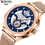 Thumbnail: NIBOSI 2022 Mens Watches Luxury Brand Fashion Skeleton Quartz Watch Men Sport