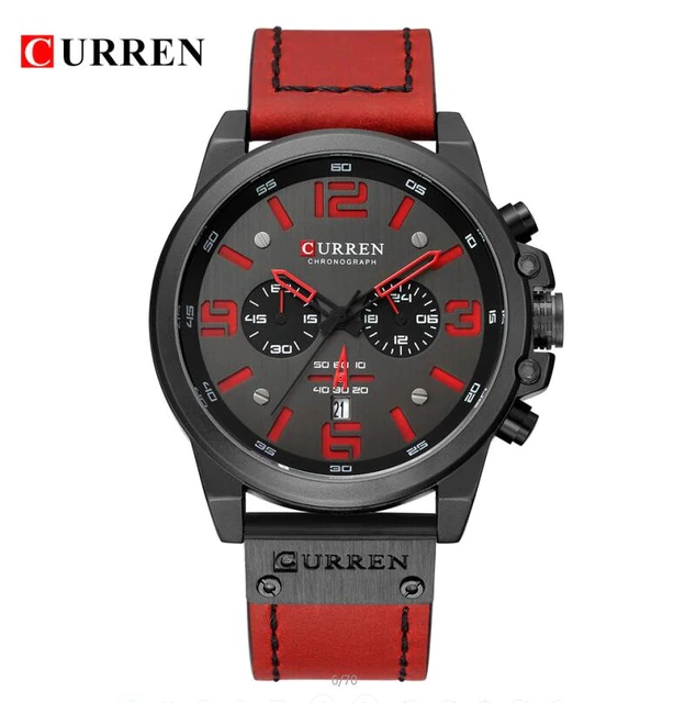 الصورة المصغرة: CURREN Luxury Men Watches Top Brand Casual Sport Wristwatch Waterproof Quartz
