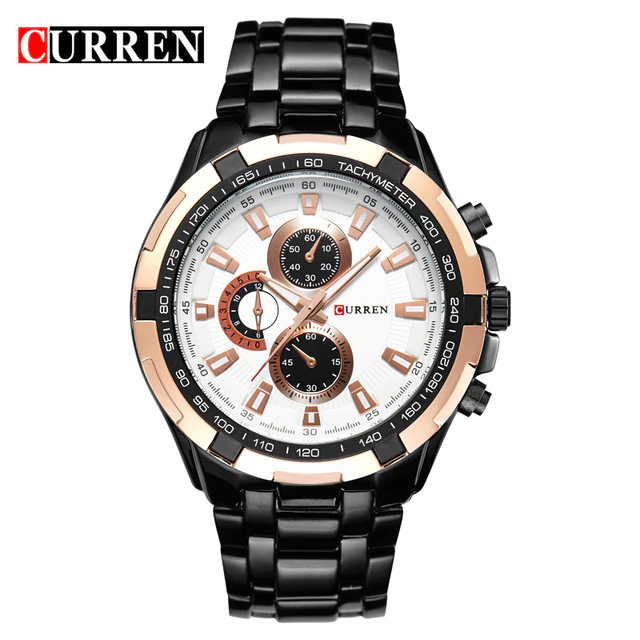 Miniatura: Top Brand Luxury full steel Watches Men Sports Business Casual quartz Wrist