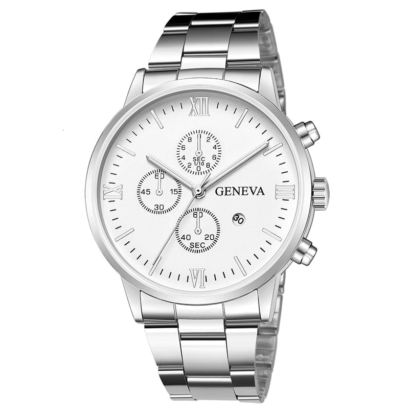 Miniatura: The Men Watches Luxury Brand Auto Date Gold Male Clock Sport Quartz Wrist Watch 