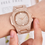 Thumbnail: TOPGRILLZ Brand Iced Out Diamond Watch Quartz Gold HIP HOP Watches With