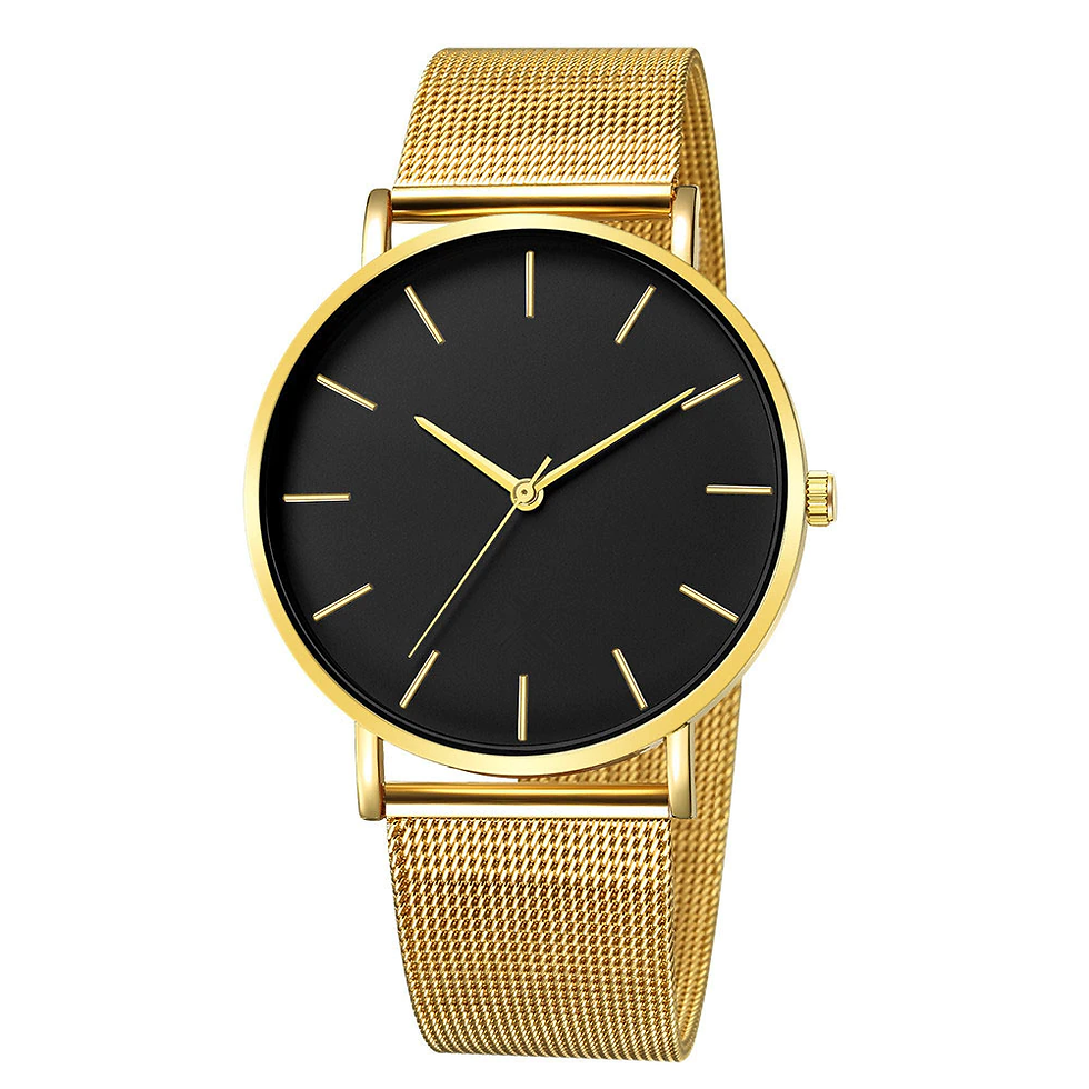 Miniatura: Women Watch Rose Gold Montre Femme 2021 Women's Mesh Belt ultra-thin Fashion