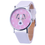 Thumbnail: Superior 2016 Women Dog Pattern Leather Band Analog Quartz Vogue Wrist Watch