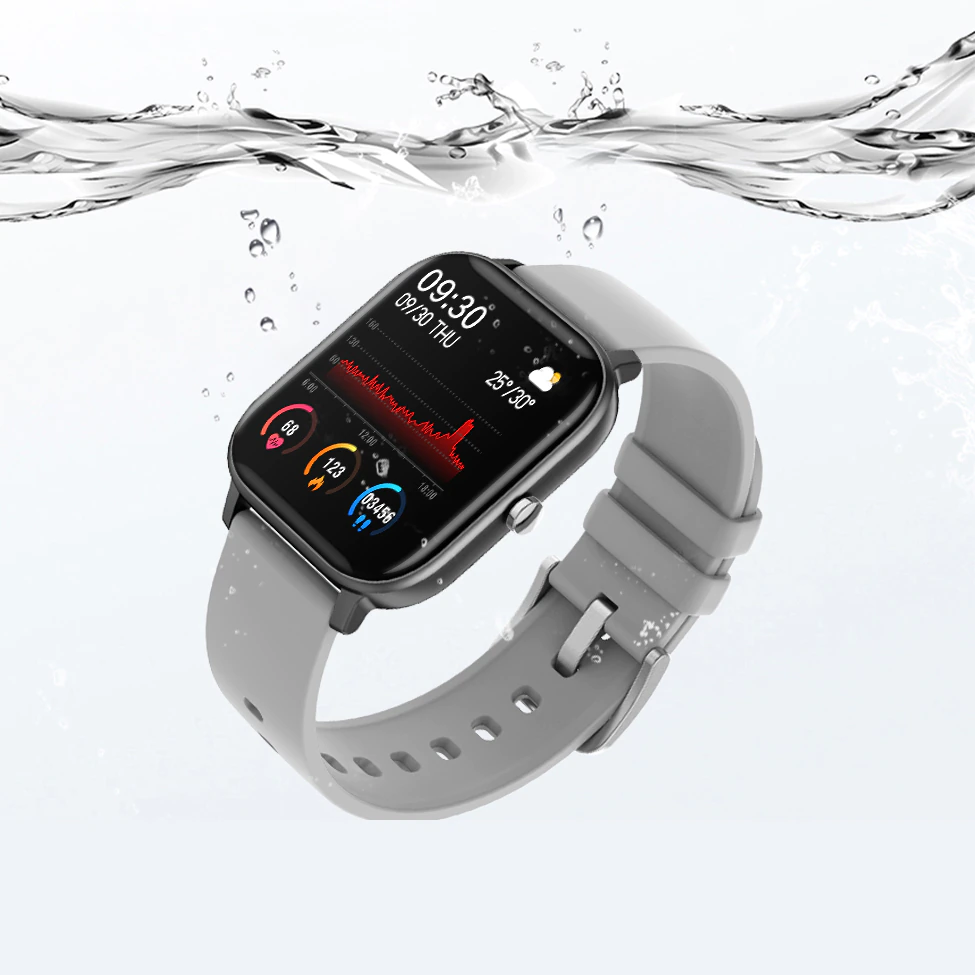 Thumbnail: P8 Full Touch Screen Smart Watches Men Women IP67 Waterproof Wristband Sport