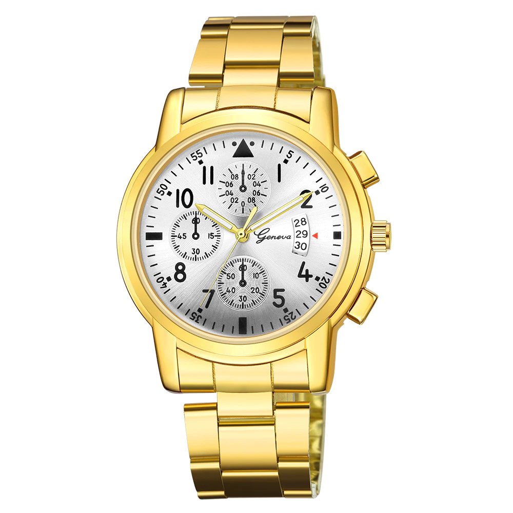 2019 New Luxury Fashion Watches man Fashion Military Stainless Steel Date Sport 