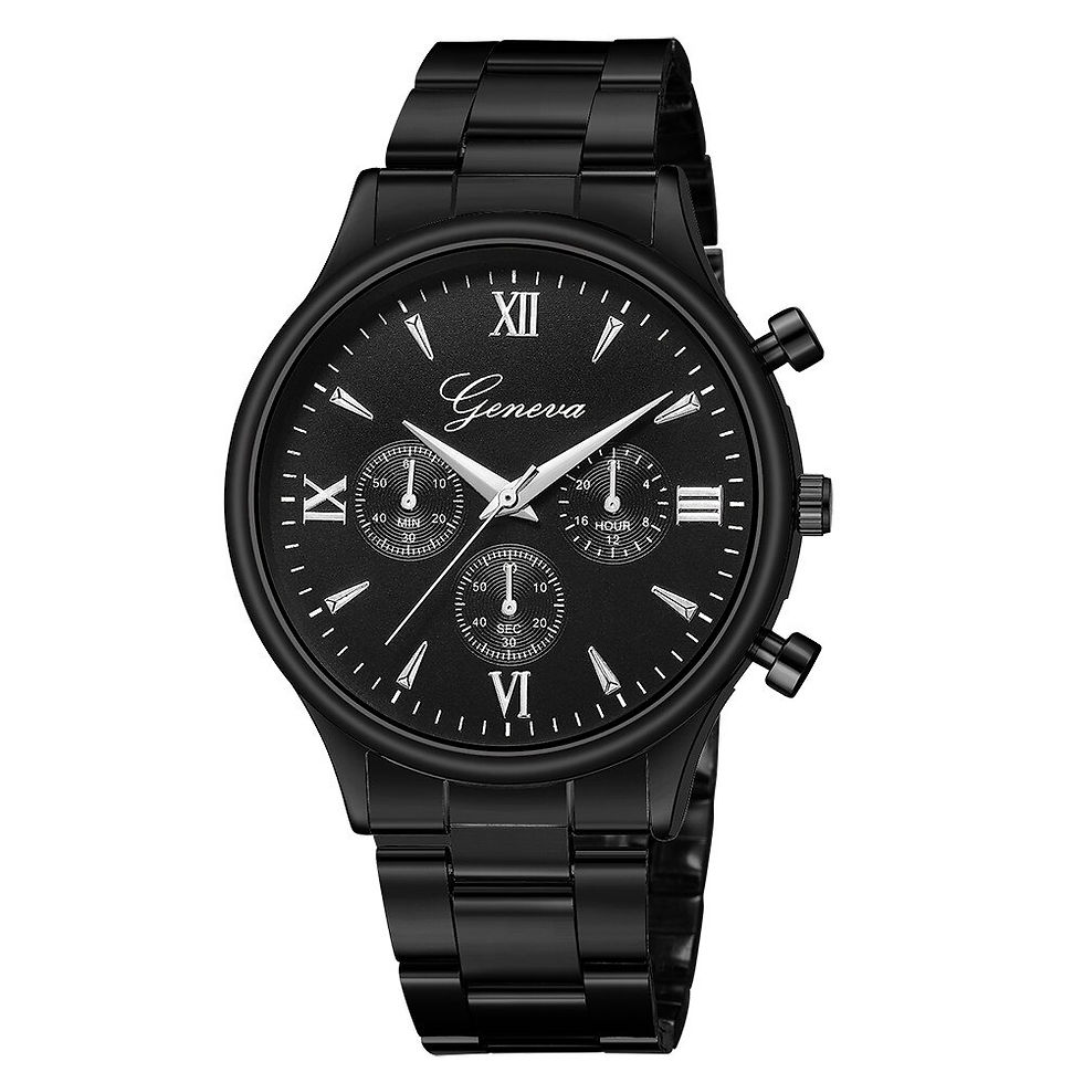Miniature : 2019 New Luxury Fashion Watches man Fashion Military Stainless Steel Date Sport 