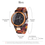 Thumbnail: BOBO BIRD Couple watch Luxury Brand Wood Timepieces Week Date Display Quartz