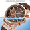 Thumbnail: Top Brand Luxury Chronograph Quartz Watch Men Sports Watches Military Army Male 