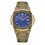 Thumbnail: Fashion quartz Man watch men Brand luxury Retro golden stainless steel watches