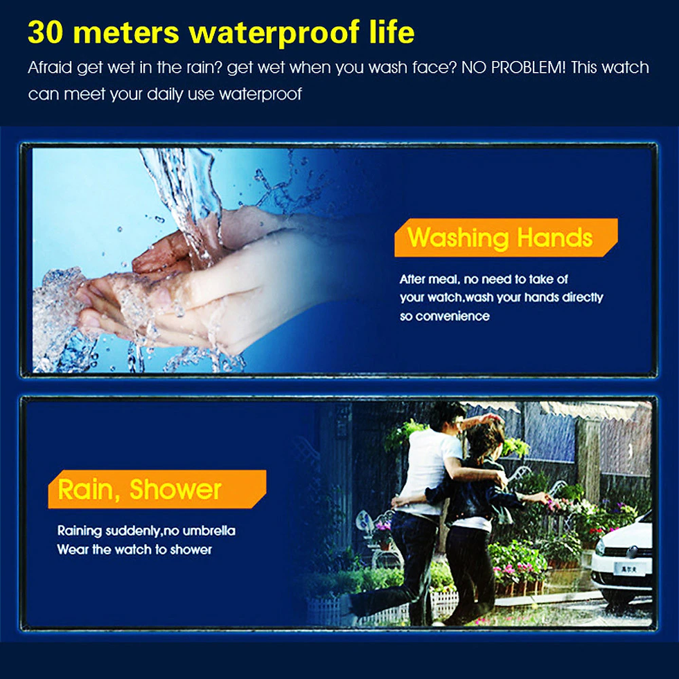 Miniatura: Women Sports Watches Men's Waterproof LED Digital Watch Fashion Chronos