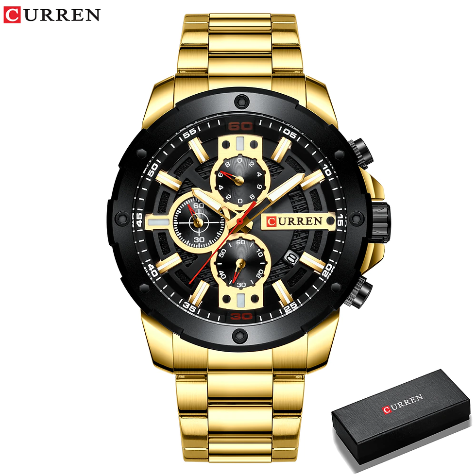 Миниатюра: CURREN Luxury Quartz Wristwatch Men Sport Watches Relogio Masculino 8336