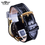 Thumbnail: Winner Steampunk Fashion Triangle Golden Skeleton Movement Mysterious Men