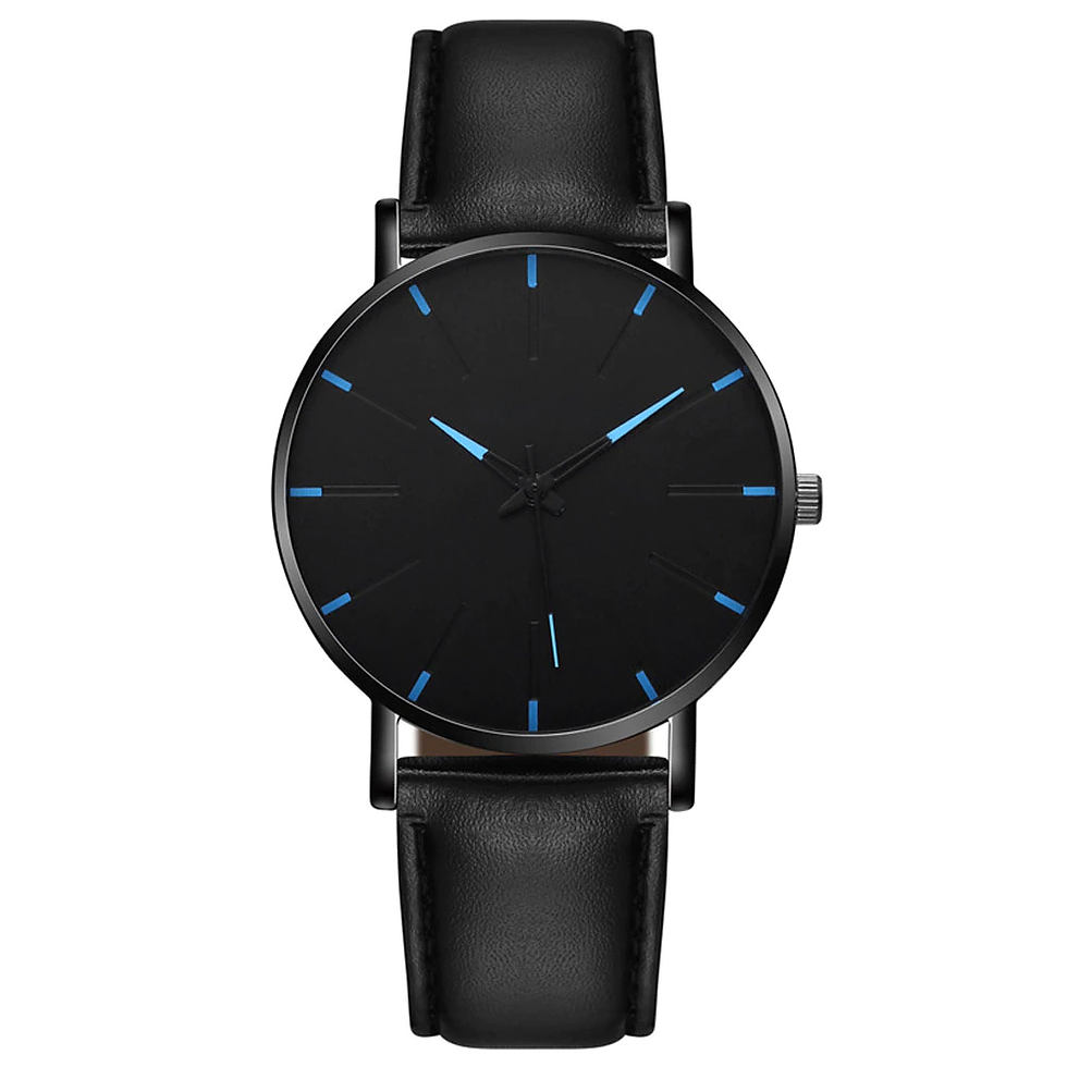 Thumbnail: Men Watches 2021 Luxury Male Elegant Ultra Thin Watch Men Business Stainless
