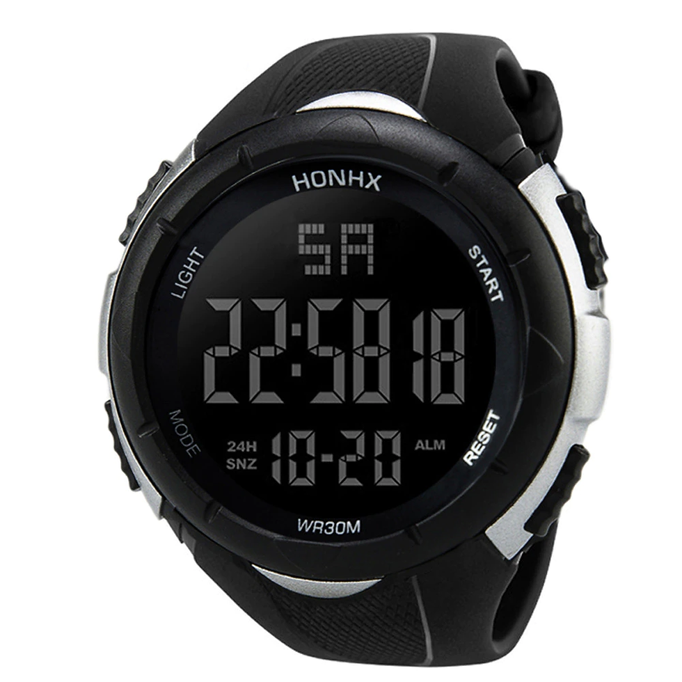 Thumbnail: Women Sports Watches Men's Waterproof LED Digital Watch Fashion Chronos