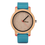 Thumbnail: BOBO BIRD Causal Bamboo Watches for Men and Women Bright Silicon Band montre