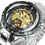Thumbnail: WINNER Official Men Mechanical Wristwatches Skeleton Watch Golden Mens Watches