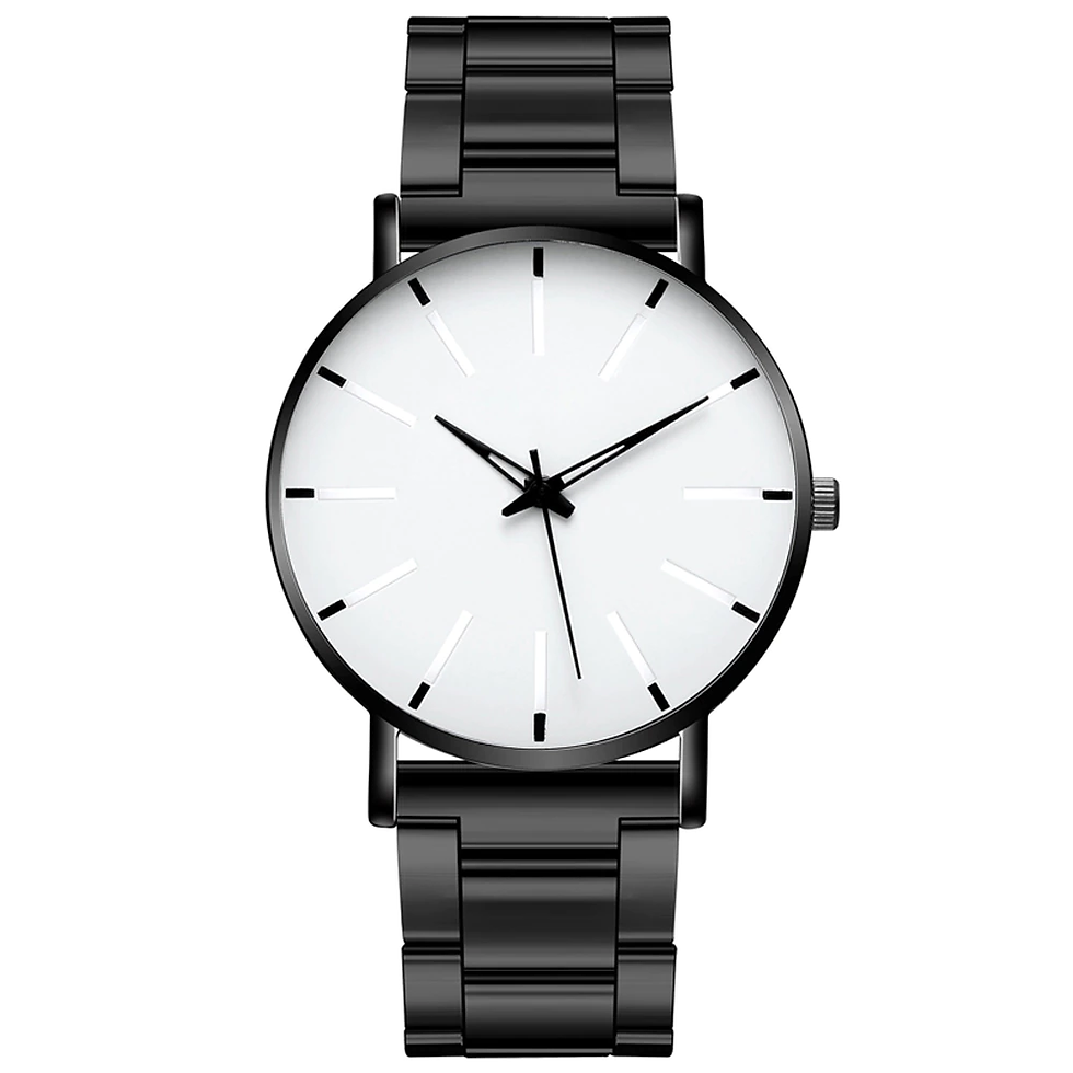 Thumbnail: Men Watches 2021 Luxury Male Elegant Ultra Thin Watch Men Business Stainless