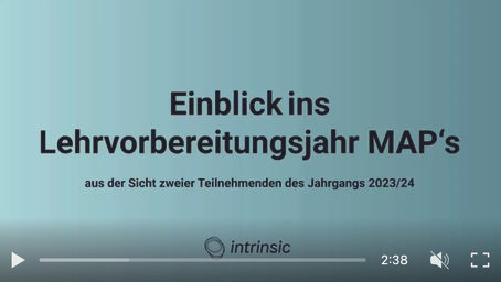 Einblicke ins Lehrvorbereitungsjahr MAP's