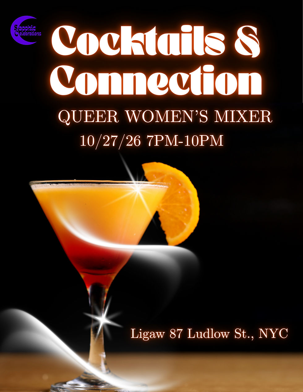 Cocktails & Connection Queer Women's Mixer