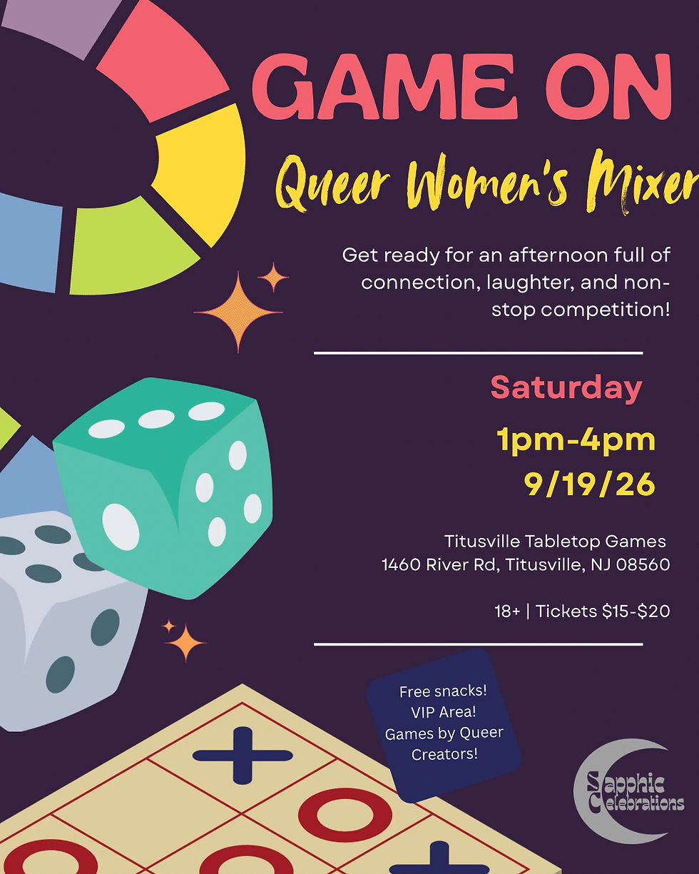Game On! Queer Women's Mixer