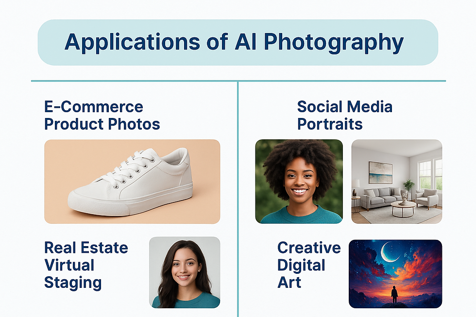 Four Key Applications of AI Photography in 2025