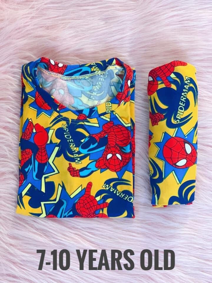 Thumbnail: Batman/Spiderman Pajamas