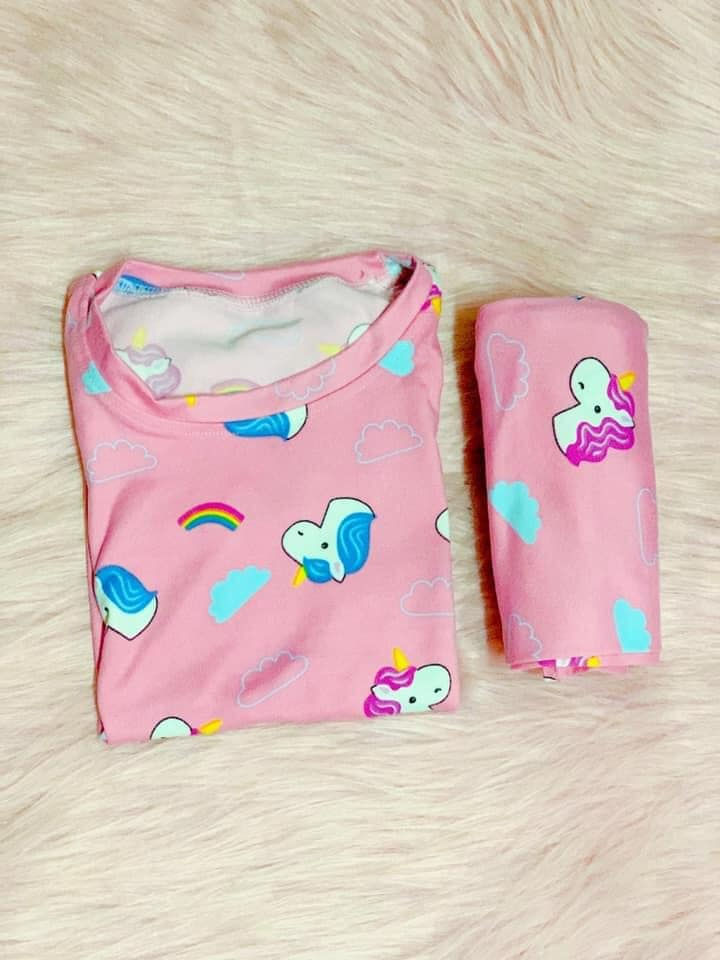 Thumbnail: Unicorn Printed Pajamas