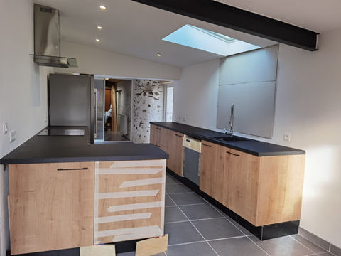 Rénovation Cuisine 49530 LIRE Vue entrée