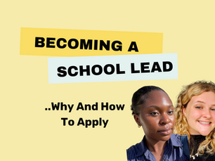 Becoming a School Lead - Why and How To Apply 