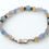 Miniatura: Pulseira de Água-marinha, Amazonita e Prata (SATORI)