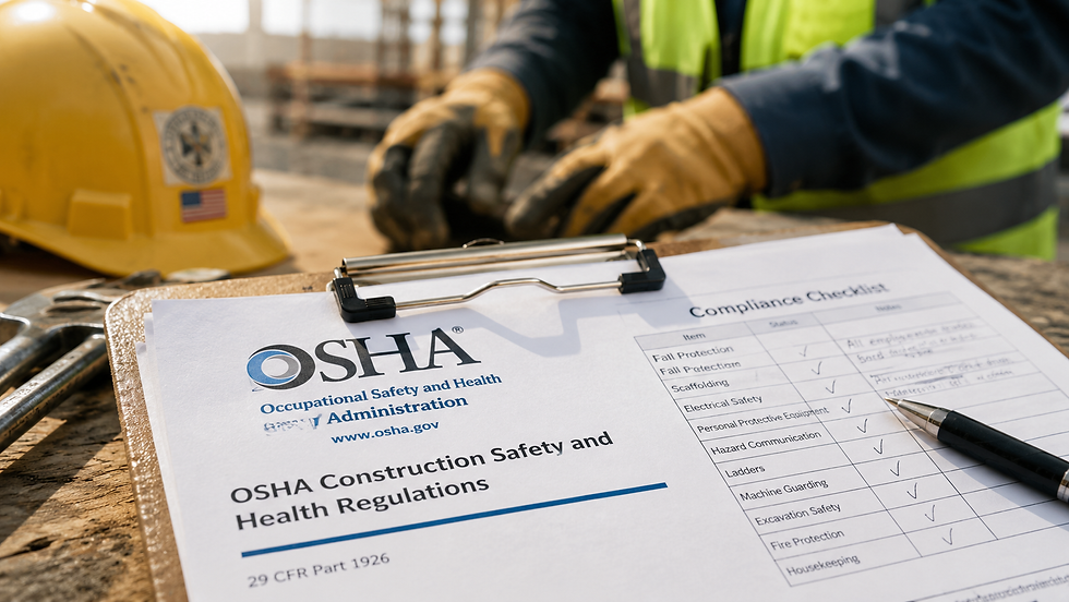 OSHA silica dust standard documentation for Oregon contractors doing tile and floor removal