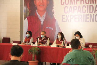 Presenta Dolores Padierna a Manuel Oropeza como titular de la Dirección General Jurídica y de Gobier
