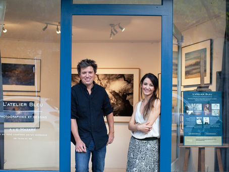 " Au delà du Bleu " Un plongeon dans… le bleu !