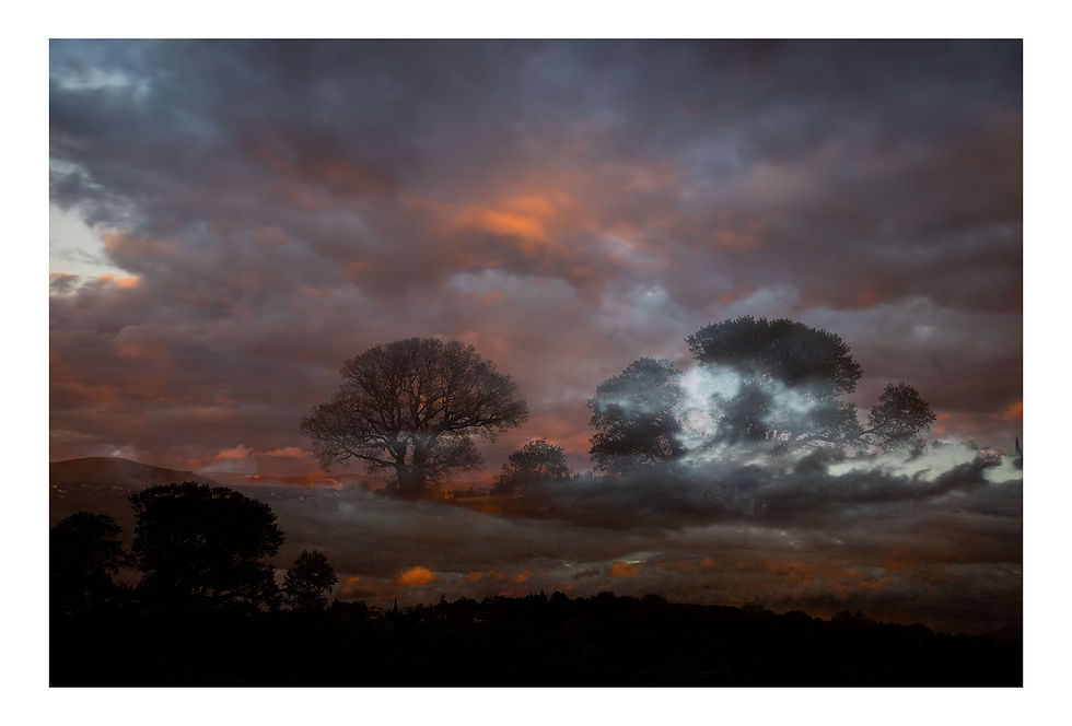 La Fin du jour :  Exemplaire 3 / 7 et exemplaire 4 / 7 