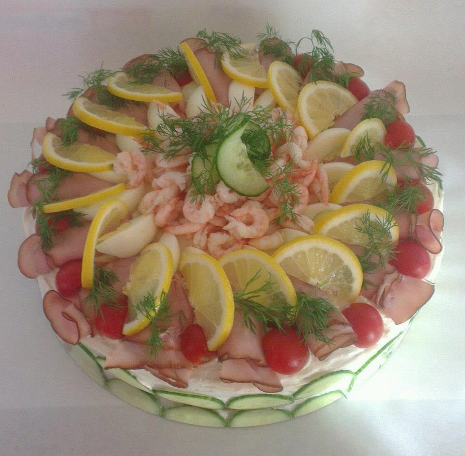 Arranged Food and Objects