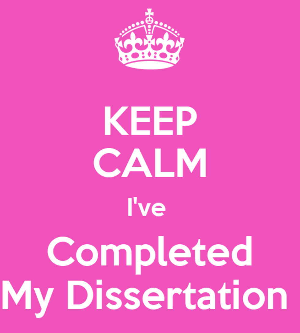 Dissertation HAND IN!!!!!!!!